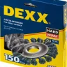 DEXX. Щетка дисковая для УШМ, жгутированная стальная проволока 0,5мм, 150ммх22мм 35100-150 купить в Тобольске