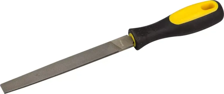 Напильник STAYER "PROFI" плоский, с двухкомпонентной рукояткой, № 1, 200мм 16601-20-1 купить в Тобольске