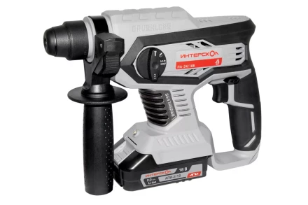 Аккумуляторный перфоратор Интерскол ПА-24/18В (579.2.2.70) Li-ion АПИ (кейс, 2 х 2Ач, ЗУ) купить в Тобольске