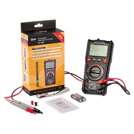 Мультиметр цифровой КВТ KT 132А с True RMS (91917) купить в Тобольске