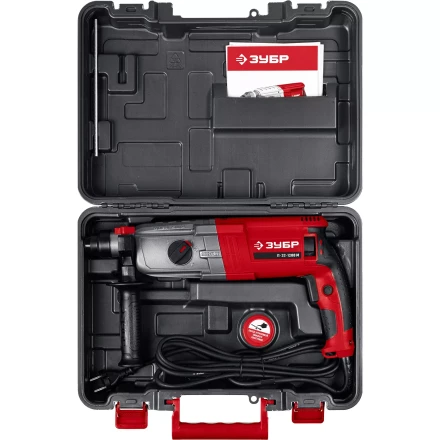 ЗУБР 32 мм, 1200 Вт, перфоратор SDS Plus, мет. корпус (П-32-1200 М) купить в Тобольске