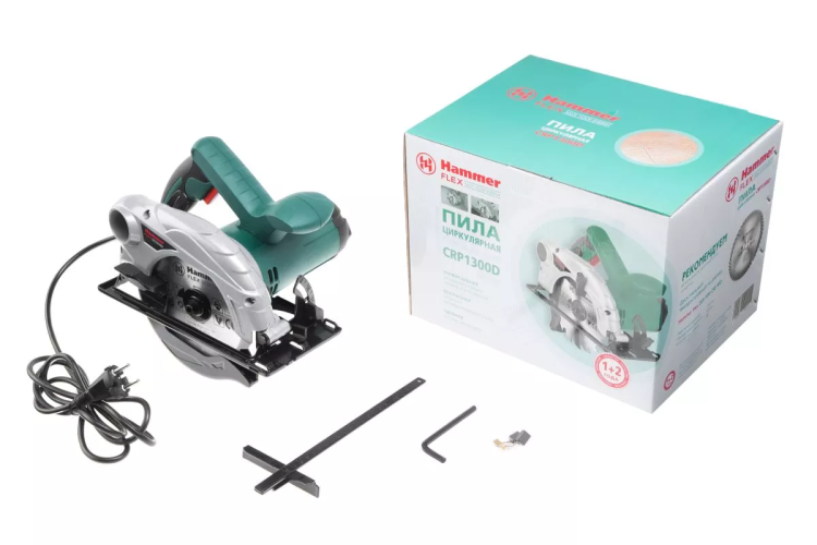 Пила циркулярная HAMMER CRP1300D купить в Тобольске