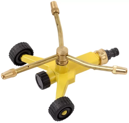 Распылитель GRINDA 3-х лопастной латунный, регулируемый, на колесах 8-427616 купить в Тобольске