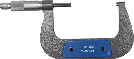 Микрометр ЗУБР &quot;ЭКСПЕРТ&quot; гладкий механический, МК 100, диапозон 75-100мм, шаг измерения 0,01мм 34480-100_z01 купить в Тобольске