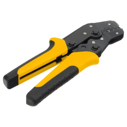 Клещи для обжима неизолированных наконечников НК и НВ, разъемов РП, 1,5 - 6 мм2 Denzel 17746 купить в Тобольске