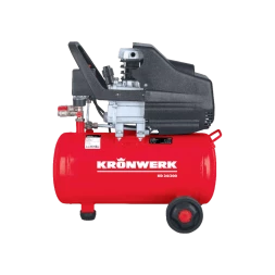 Компрессор воздушный Kronwerk KD 24/200, 1,5 кВт, 198 л/мин, 24 л, 58041