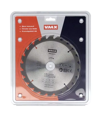 Диск пильный ф190х30 z24 дерево VMX 512419 купить в Тобольске