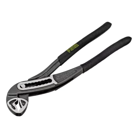 Клещи переставные Denzel 17901, обливные рукоятки, 180 мм купить в Тобольске