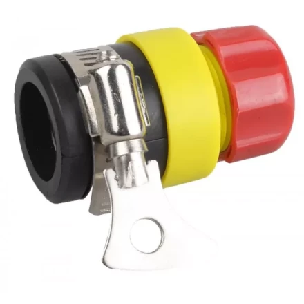 Соединитель GRINDA из ударопрочной пластмассы с хомутом (для трубы 16-21мм), 1/2&quot; 8-426335_z01 купить в Тобольске