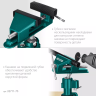 Тиски KRAFTOOL PRECISION шарнирно-поворотные 32711-75 купить в Тобольске