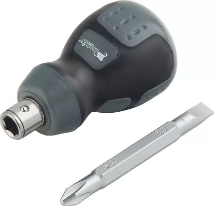 Отвертка комбинированная SL6,0 / Ph2 х 38 мм CrМо двухкомп. рукоятка MATRIX MASTER 11581 купить в Тобольске