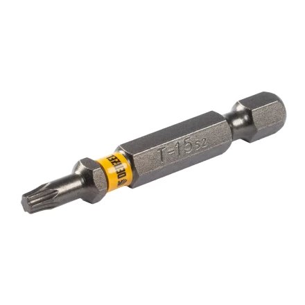 Бита TX 15х50, сталь S2, шестигранный профиль, 10 шт. Е 6,3 Denzel 11668 купить в Тобольске