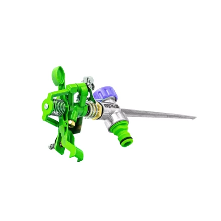 Разбрызгиватель латунный Palisad 654128, импульсный, с регулировкой угла горизонт. распыления до 26 м купить в Тобольске