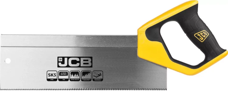 Пила JCB для стусла, полотно из стали SK5, 3-х гранные зубья, двухкомпонентная рукоятка, усиленный обушок, 300мм JSW001 купить в Тобольске