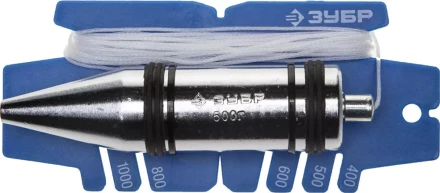 Отвес ЗУБР &quot;ЭКСПЕРТ&quot; строительный со шнуром и безопасным наконечником, 500 г 06347-50_z01 купить в Тобольске