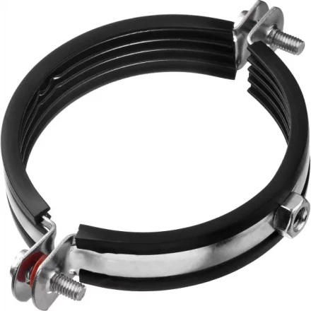 Хомут трубный с гайкой, оцинкованный, 3&quot;, 6шт, ЗУБР Мастер 37850-87-94 37850-87-94 купить в Тобольске