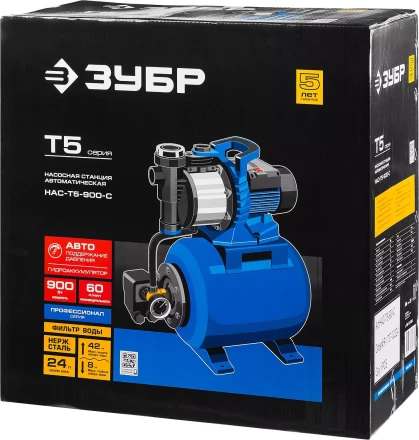 Насосная станция корпус из нержавеющей стали НАС-Т5-900-С серия ПРОФЕССИОНАЛ купить в Тобольске