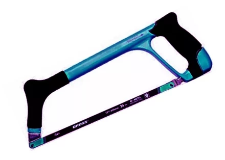 Ножовка по металлу GROSS PIRANHA 300 мм трехкомпонентная металлопластиковая рамка 77602 купить в Тобольске