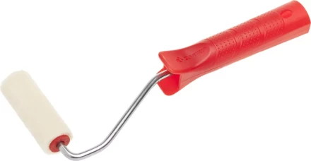 Мини-валик ЗУБР &quot;ЭКСПЕРТ&quot; &quot;ВЕЛЮР&quot;, 100% шерсть, ворс 4мм, ручка 6мм, d=15/70мм 03536-07 купить в Тобольске