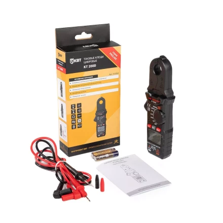 Токоизмерительные клещи КВТ КТ 200D с True RMS (101563) купить в Тобольске