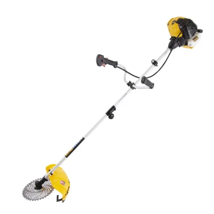 Триммер бензиновый DTL-52S, 52 см3, разъемная штанга, состоит из 2 частей Denzel 96266 купить в Тобольске