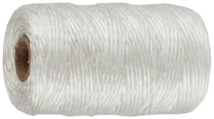 Шпагат ЗУБР многоцелевой полипропиленовый, белый, d=1,8 мм, 110 м, 50 кгс, 1,2 ктекс 50031-110 купить в Тобольске