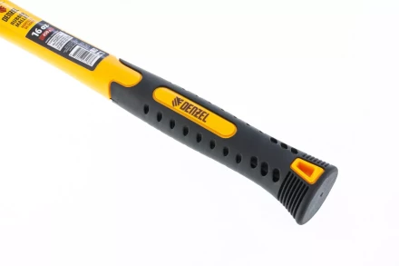 Киянка резиновая, 16 oz, белая резина, фибергласовая рукоятка Denzel 7711196 купить в Тобольске