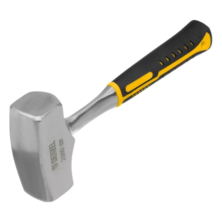 Кувалда 2 кг, цельнометаллическая, двухкомпонентная рукоятка Denzel 11013 купить в Тобольске