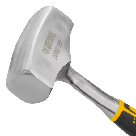 Кувалда 2 кг, цельнометаллическая, двухкомпонентная рукоятка Denzel 11013 купить в Тобольске