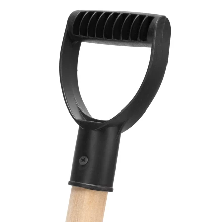 Лопата для уборки снега полипропиленовая Sparta, 275х365х870 мм, деревянный черенок, Россия 61653 купить в Тобольске