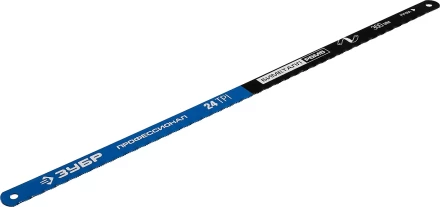 Полотно ЗУБР &quot;ПРОФЕССИОНАЛ&quot; по металлу, биметаллическое 24TPI шаг 1мм, 300мм, 50шт 15855-24-50 купить в Тобольске