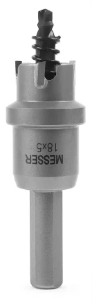 ТСТ коронка MESSER 18X5 с центрирующим сверлом и толкающей пружиной купить в Тобольске