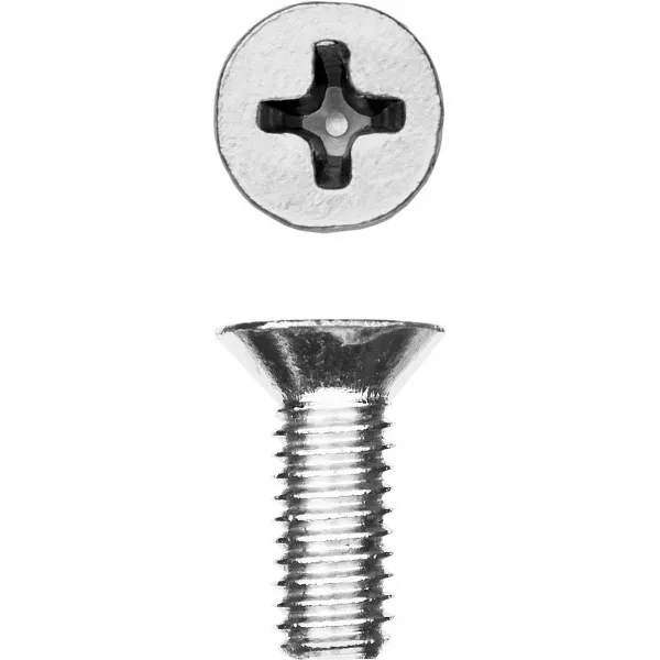 Винт DIN 965, M6 x 16 мм, 9 шт, кл. пр. 4.8, оцинкованный, ЗУБР 303116-06-016 купить в Тобольске