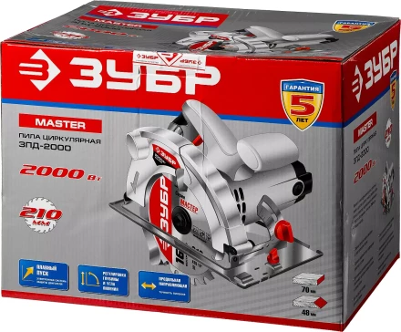 Пила циркулярная ЗПД-2000 серия МАСТЕР купить в Тобольске
