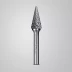 Зубр Твердосплавная борфреза M - конус с острым углом, 12 х 25 мм, угол 25° (28811-12-25) купить в Тобольске