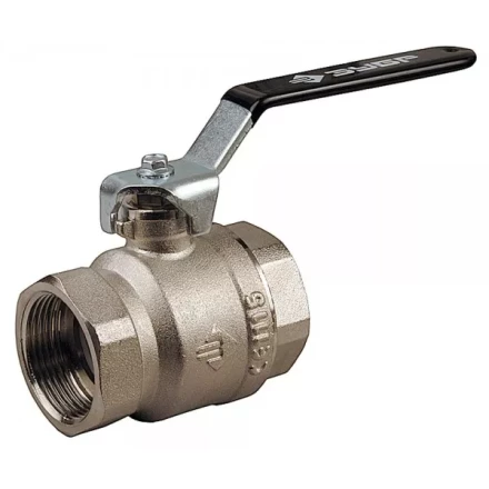 Кран шаровой ЗУБР полнопроходной &quot;мама-мама&quot;, ручка, хромиров латунь, 1&quot;1/4 4-51320-C-5/4 купить в Тобольске