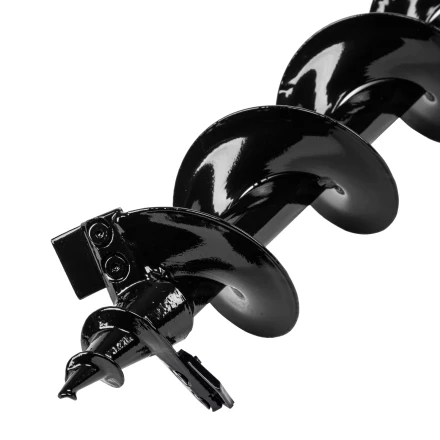 Шнек для грунта ER-100, диаметр 100 мм, длина 800 мм,соединение 20 мм, съемный нож Denzel 56006 купить в Тобольске