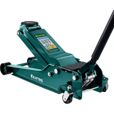 Домкрат гидравлический подкатной &quot;Universal&quot;, 3,5т, 95-552 мм, KRAFTOOL 43454-3.5 43454-3.5 купить в Тобольске