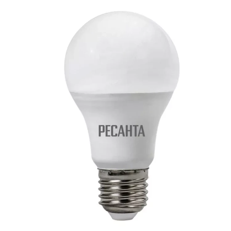 Лампа светодиодная РЕСАНТА LL-R-A60-9W-230-4K-E27 76/1/14 купить в Тобольске