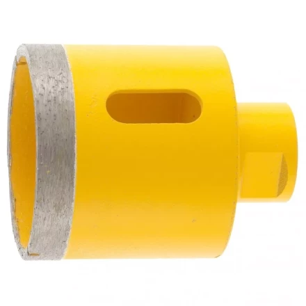 Сверло алмазное по керамограниту 60мм мокрое резание М14 DENZEL 72691 купить в Тобольске