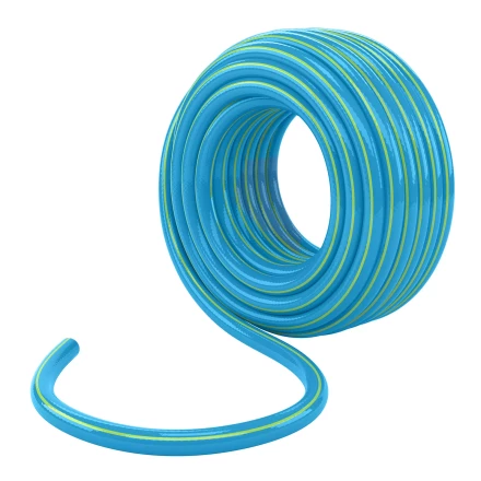 Шланг поливочный армированный Palisad 3 слойный ТЭП 1/2&#039;&#039;, 35 м, лазурный 67107 купить в Тобольске