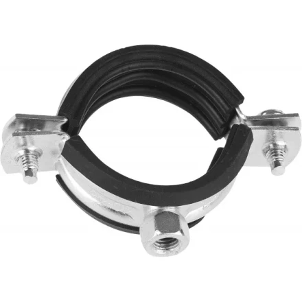 ЗУБР. Хомут трубный с гайкой, оцинкованный, 1 1/2&quot;, 1шт 37850-48-53-1 купить в Тобольске