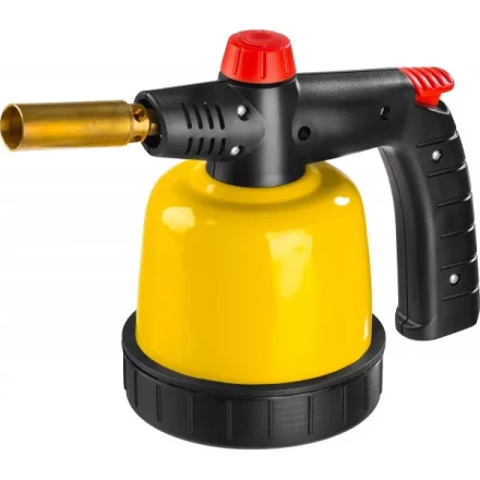 Паяльная лампа газовая STAYER &quot;MASTER&quot;, на баллон, с пьезоподжигом, регулировка пламени, 1850С 55590 купить в Тобольске