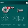 Разметочный рейсмус 34291-S купить в Тобольске