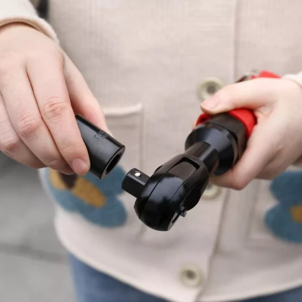 Трещотка пневматическая DEKO DKPT03 SET 3, 018-1103, в чемодане с набором 15 предметов купить в Тобольске