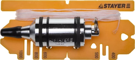Отвес STAYER &quot;PROFI&quot; строительный со шнуром, с противоударными ободками, 400 г 06352-40 купить в Тобольске