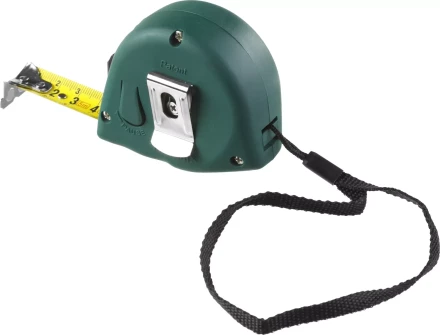 Рулетка KRAFTOOL GRAND, обрезиненный пластиковый корпус, 5м/19мм 34022-05-19 купить в Тобольске