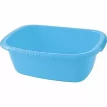 Таз пластмассовый прямоугольный Elfe light 24л голубой 92992 купить в Тобольске