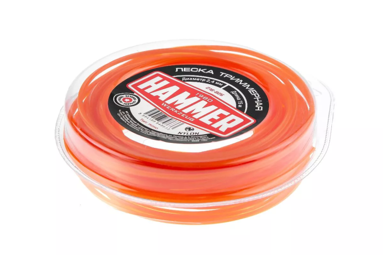 Леска для триммеров HAMMER 216-825 купить в Тобольске