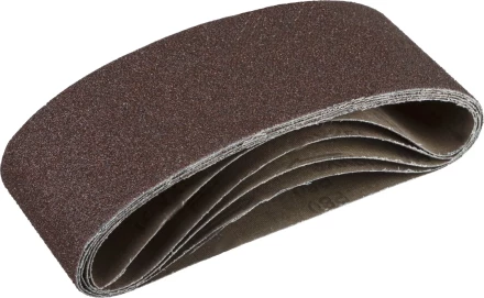 Лента шлифовальная бесконечная ЗУБР &quot;СТАНДАРТ&quot; на тканевой основе, для ЛШМ, P80, 75х457мм, 5 шт 35341-080 купить в Тобольске